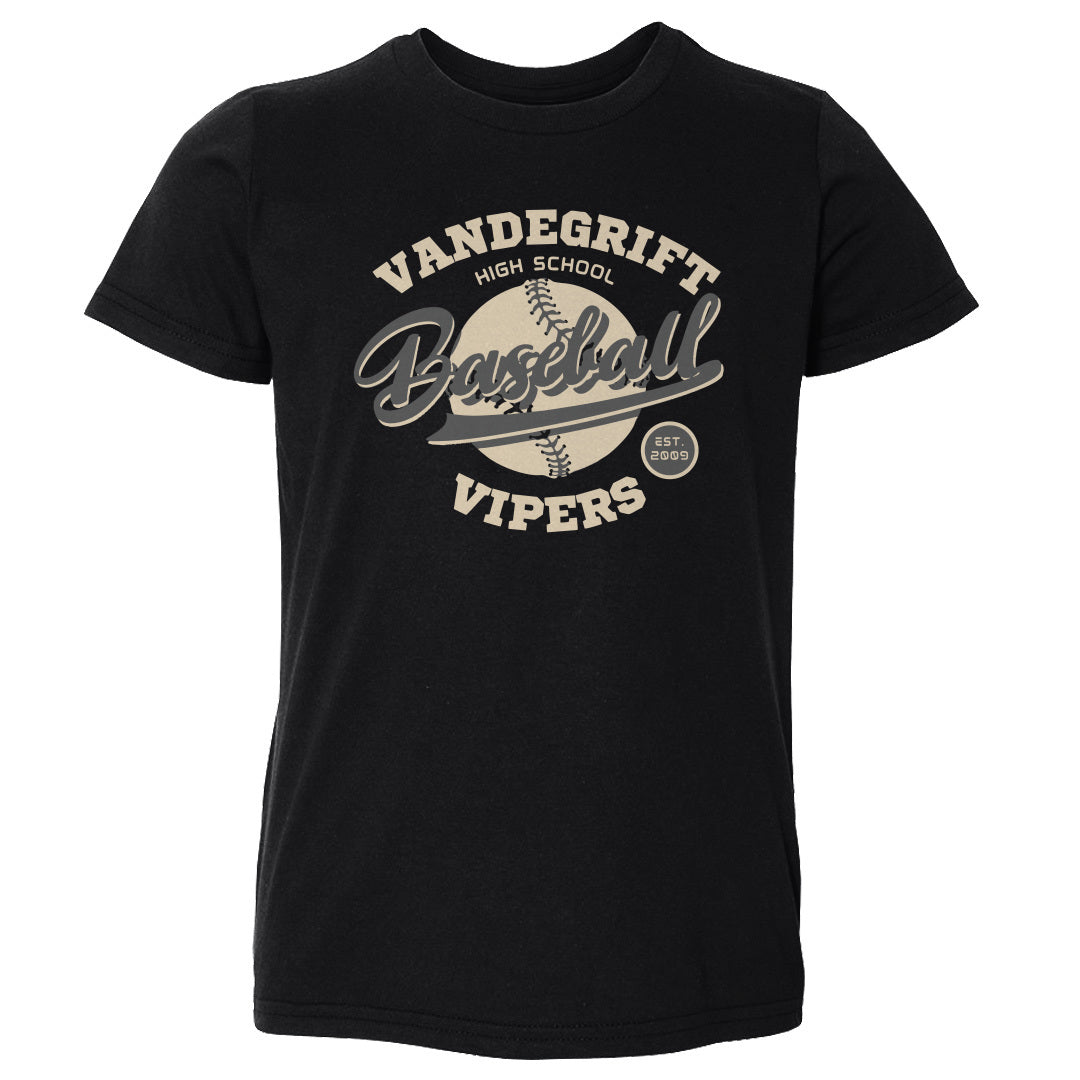 Toddler Tee Vandegrift Baseball Script