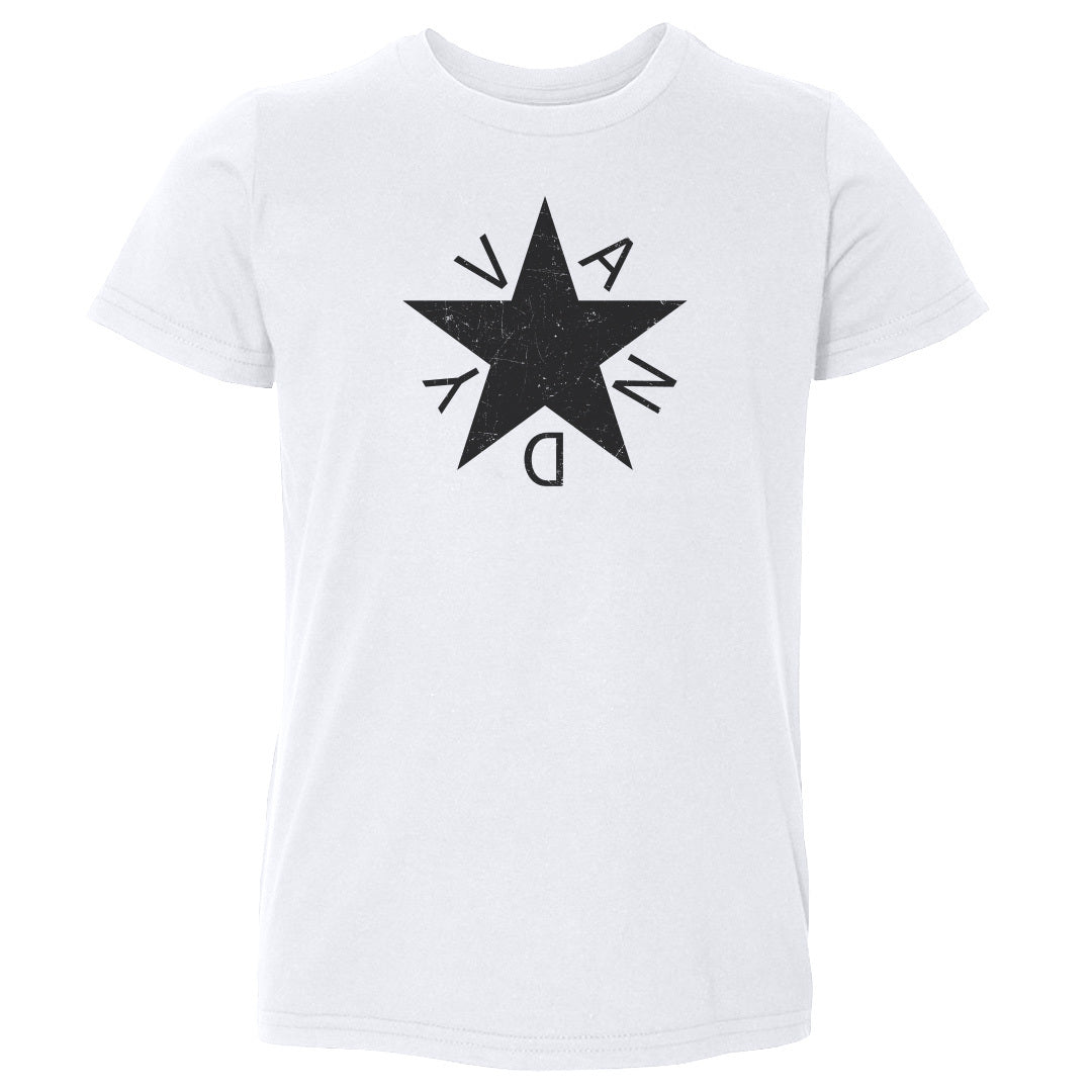 Toddler Tee Vandy Star - On White & Gray