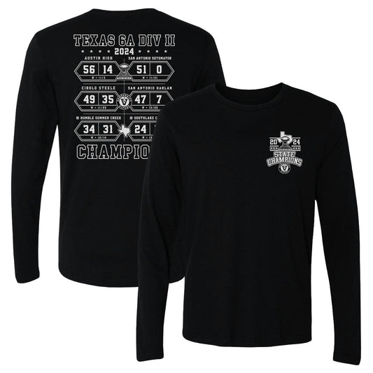 Men's Long Sleeve Tee Vandegrift State Champions
