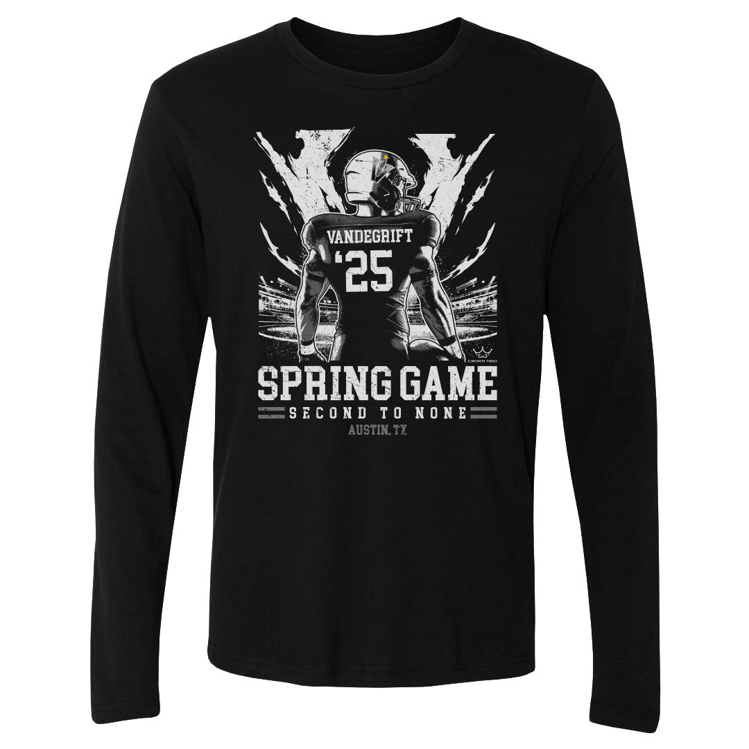 Men's Long Sleeve Tee Vandegrift Spring Game 2025