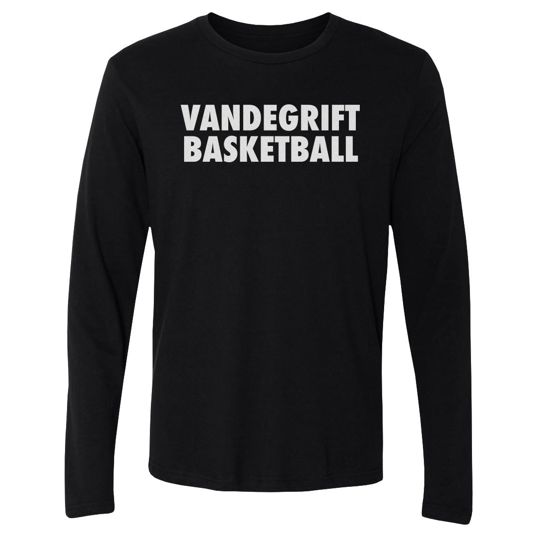Adult Long Sleeve Tee Vandegrift Basketball 2