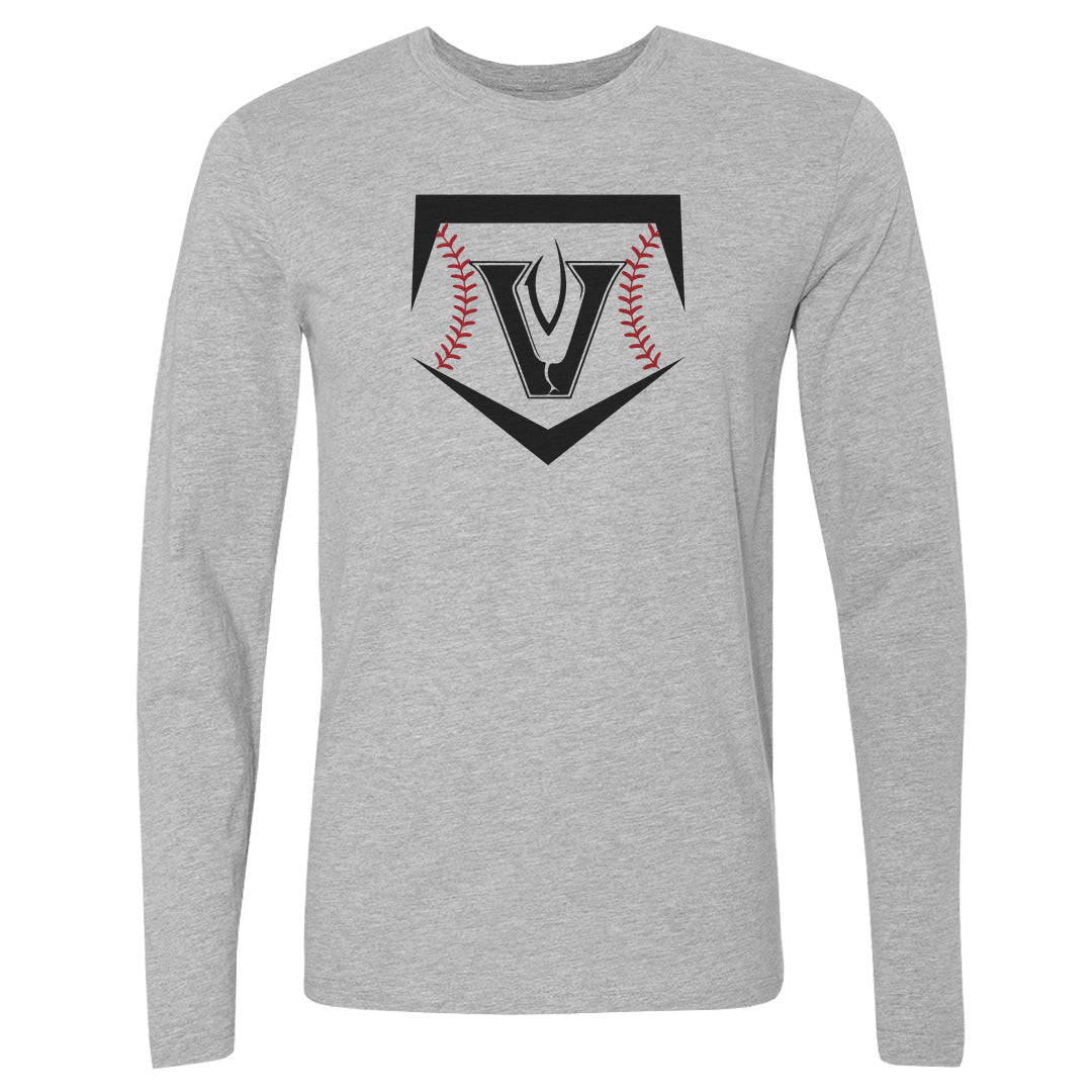 Adult Long Sleeve Tee Vandegrift Baseball Diamond