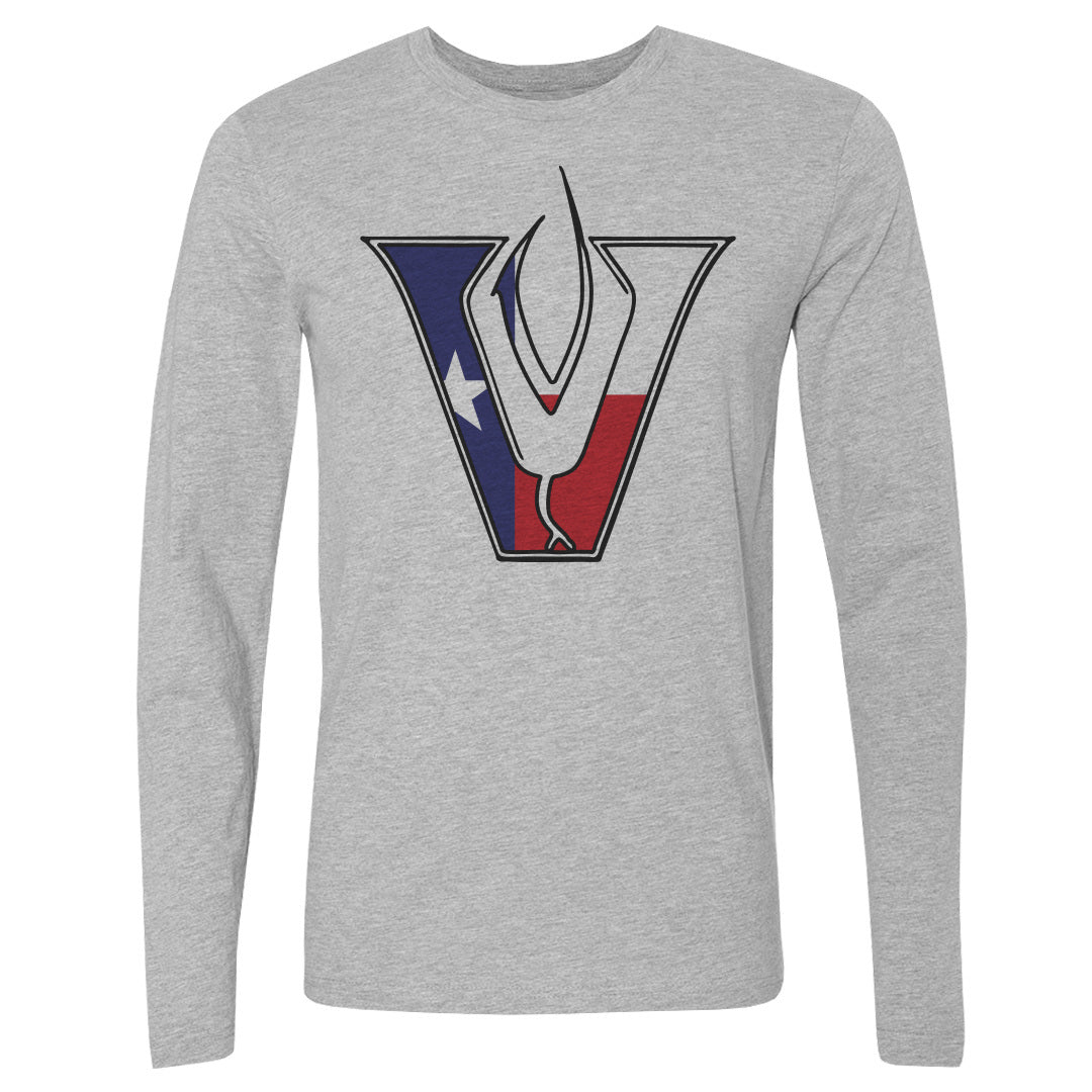 Adult Long Sleeve Tee Texas Flag