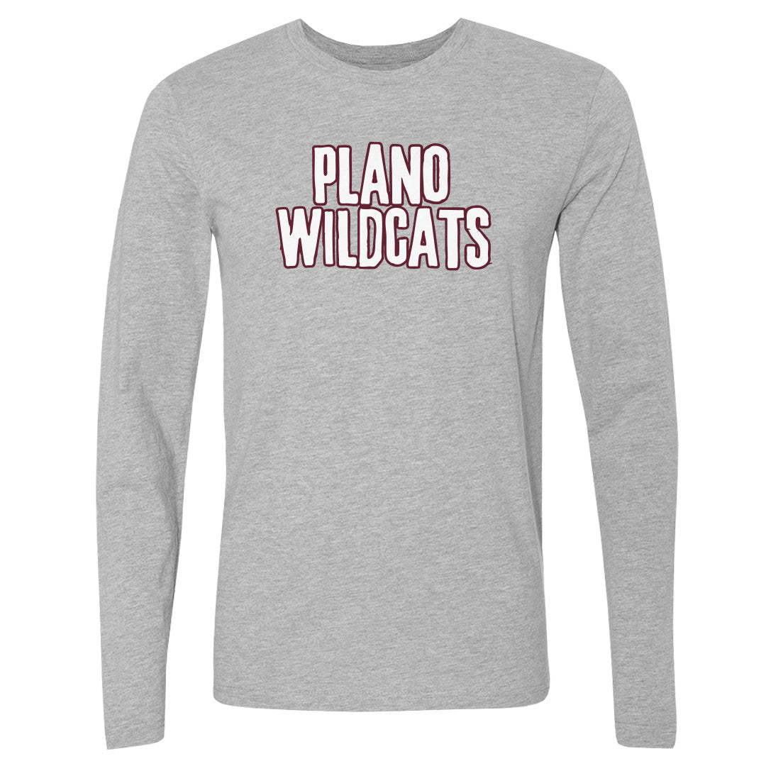 Adult Long Sleeve Tee Plano Wildcats