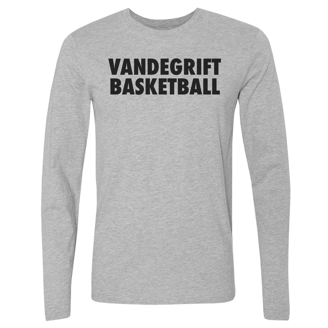 Men's Long Sleeve Tee Vandegrift Basketball