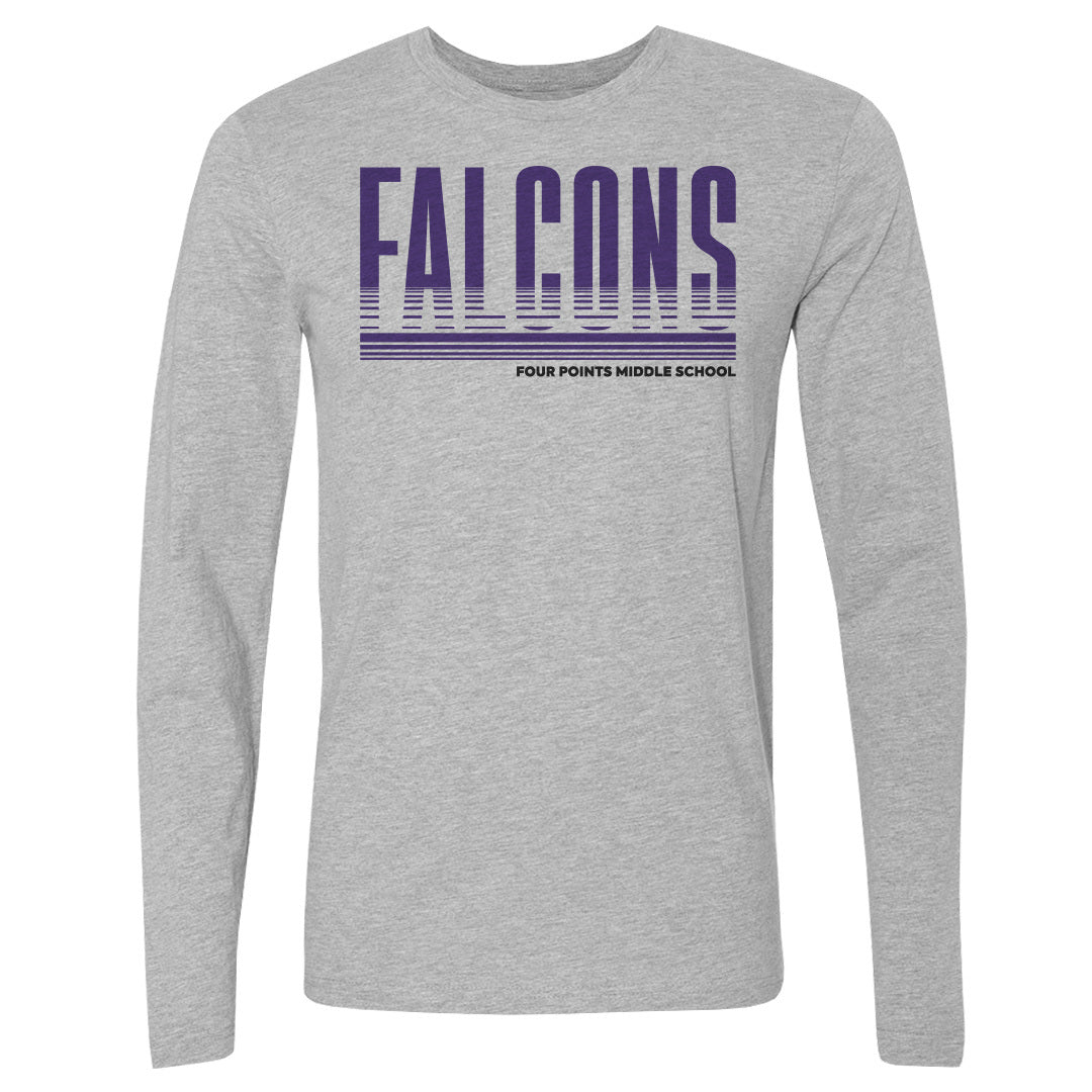 Adult Long Sleeve Tee Four Points Bars