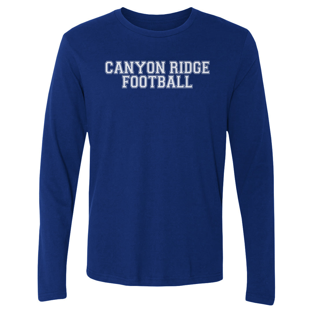 Adult Long Sleeve Tee CRMS Football