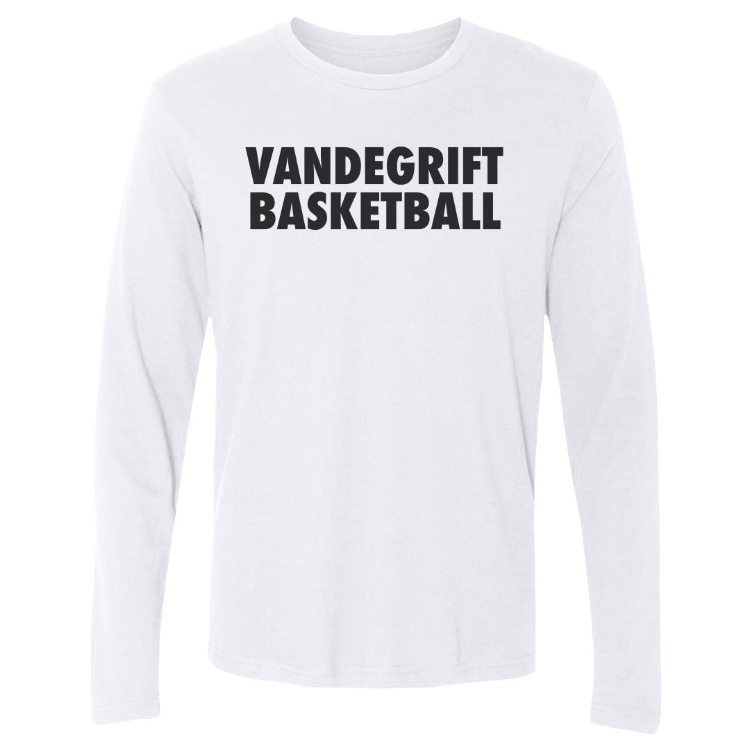 Adult Long Sleeve Tee Vandegrift Basketball 2