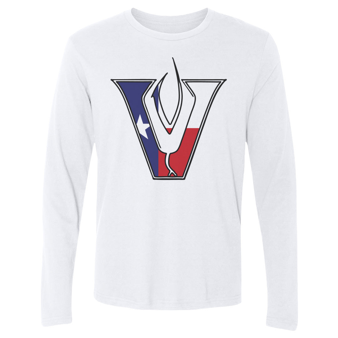 Men's Long Sleeve Tee Viper Texas Flag