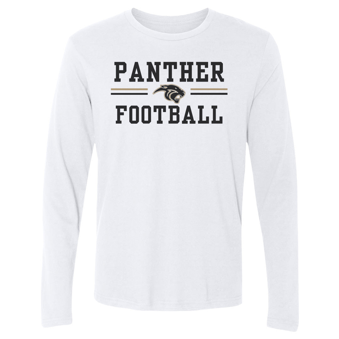 Adult Long Sleeve Tee Panther Football