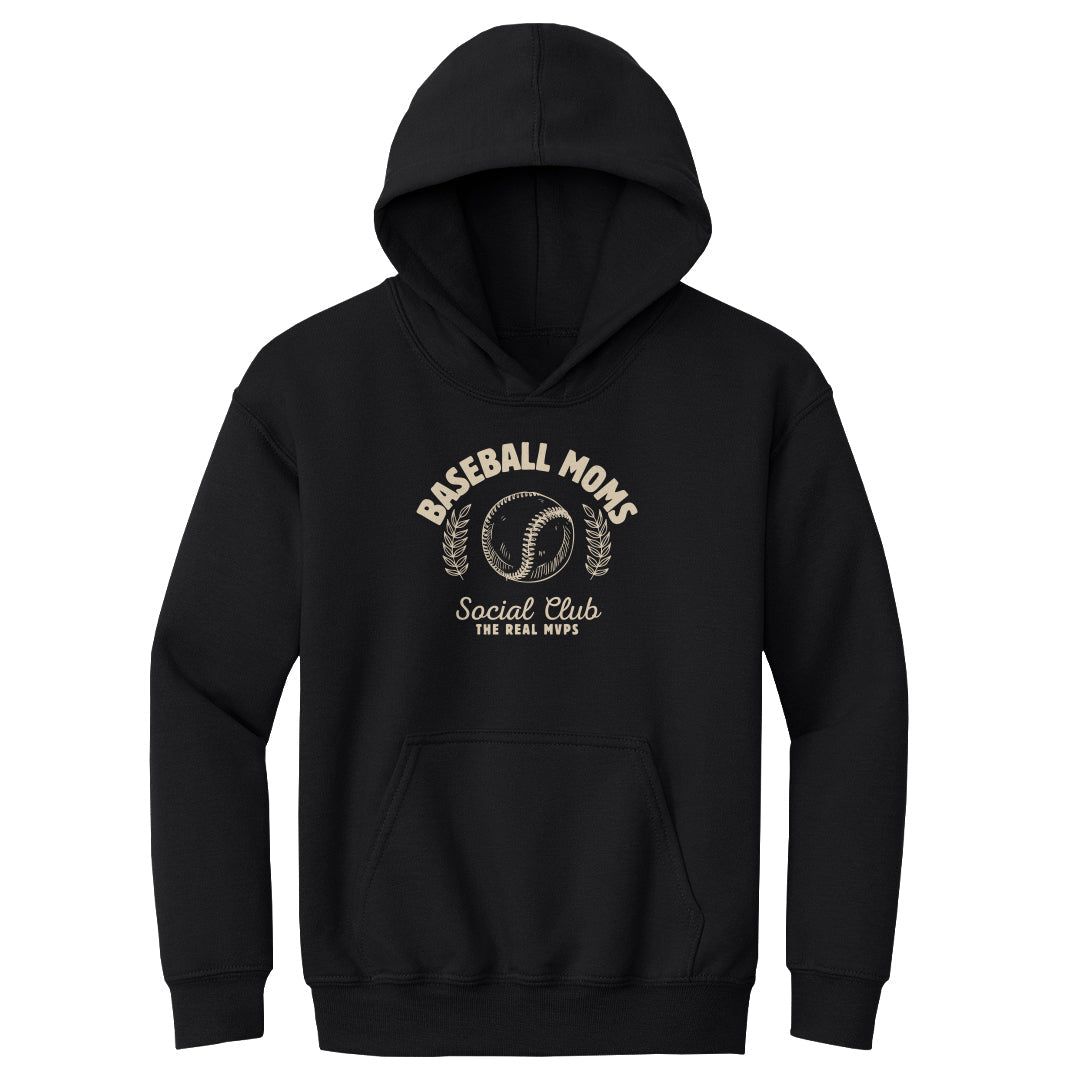 Youth Hoodie Vandegrift Baseball Moms Real