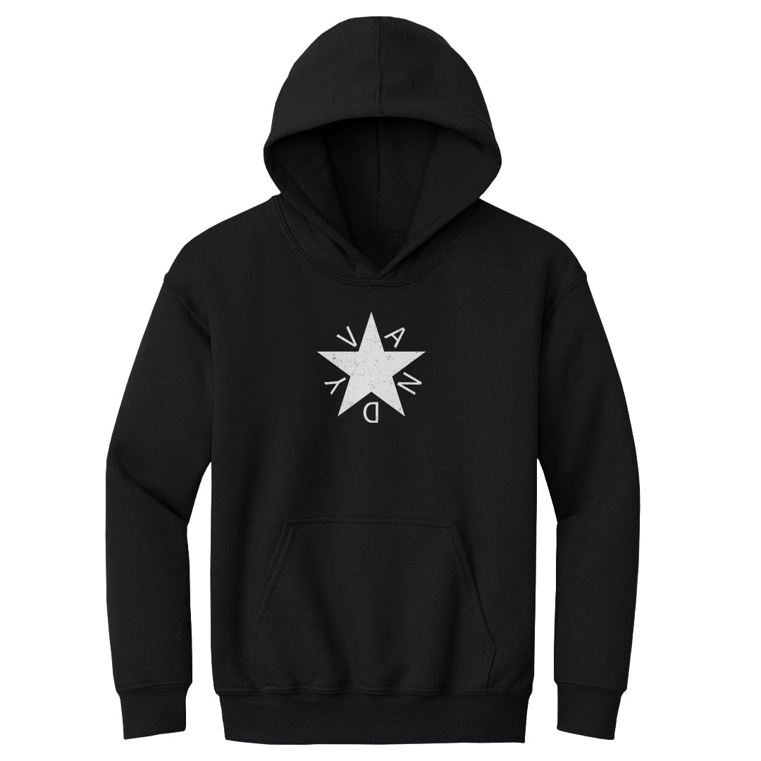 Youth Hoodie Vandy Star - on black
