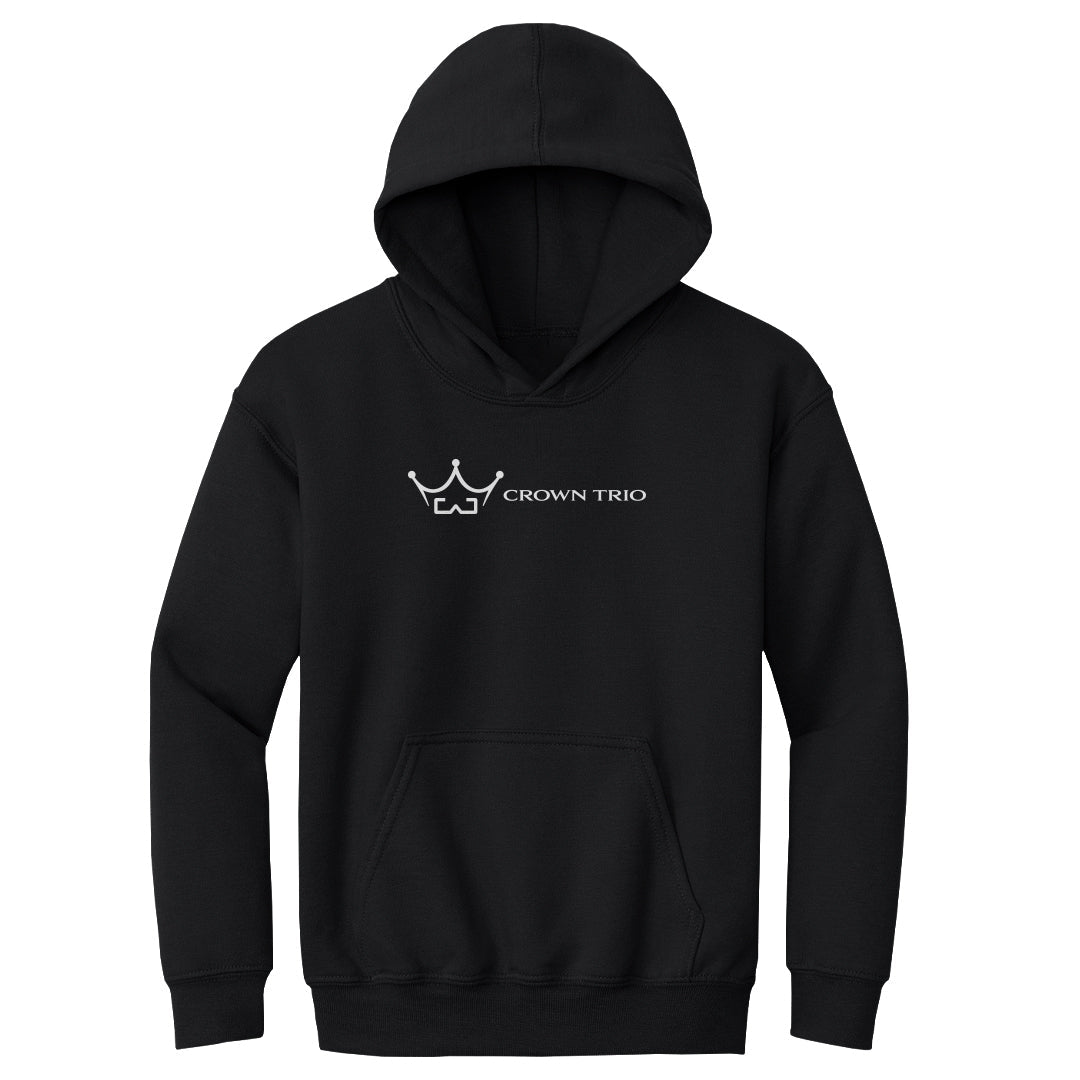 Youth Hoodie Crown Trio Logo Horizontal
