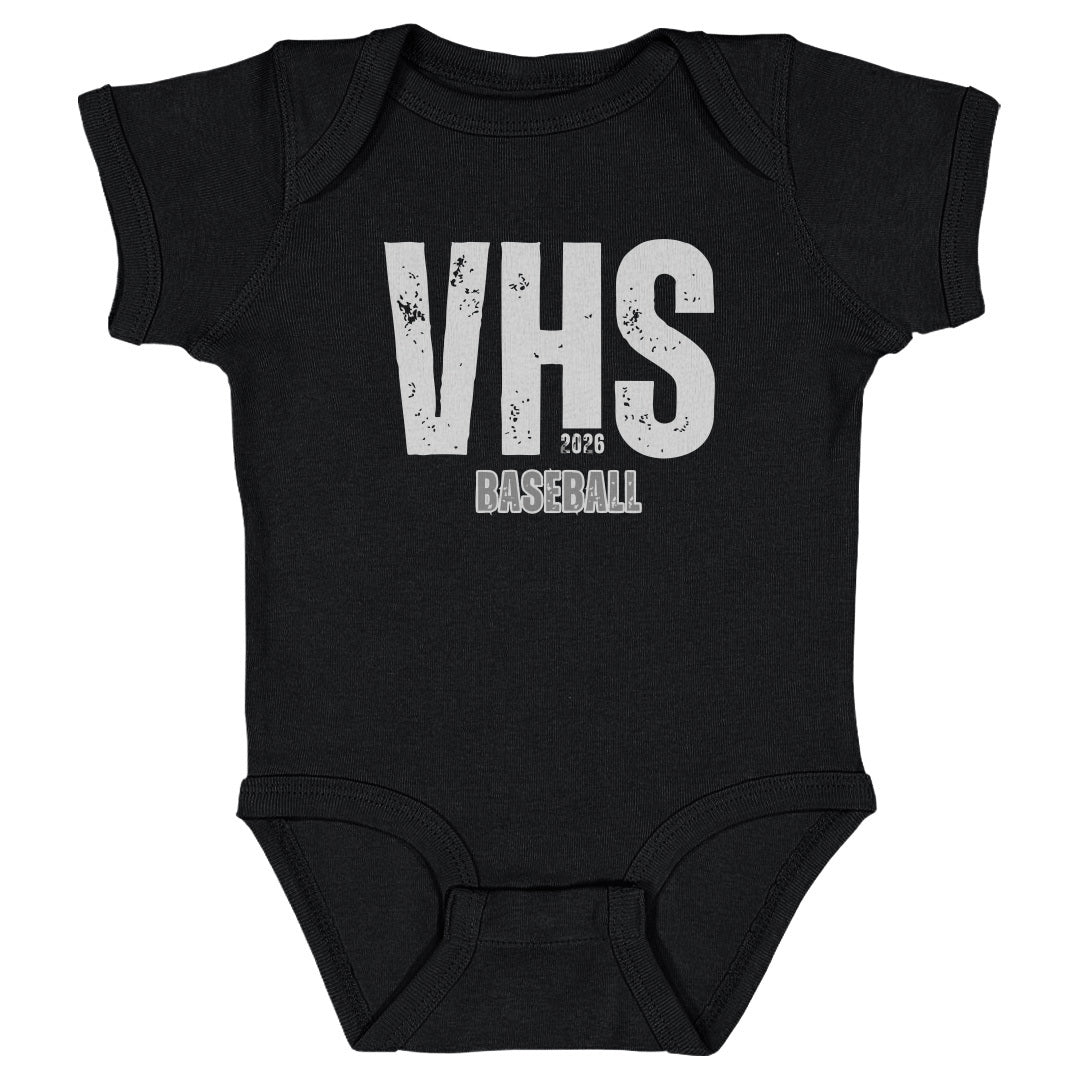 Infant Onesie Vandegrift Baseball VHS Grunge