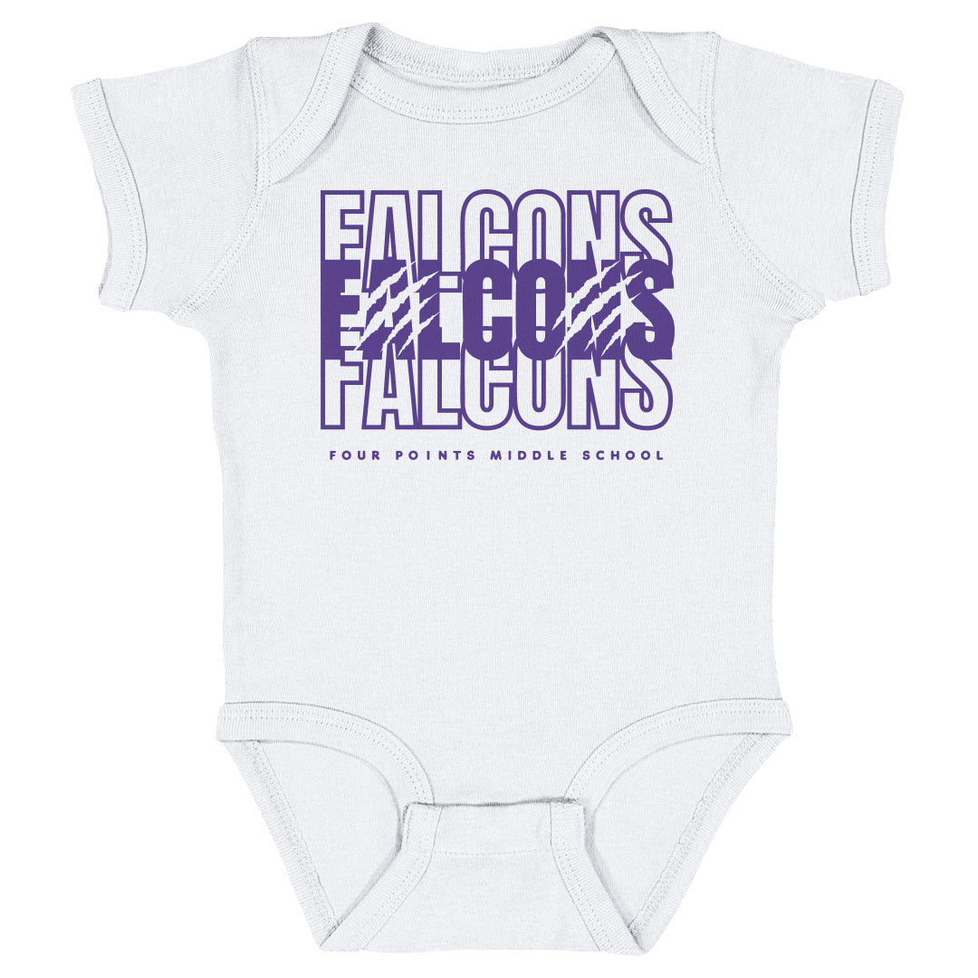 Infant Onesie Four Points Falcons Repeat