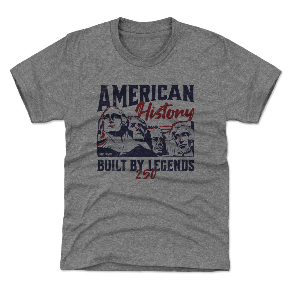 Youth Tee USA America 250 Years Built By Legends