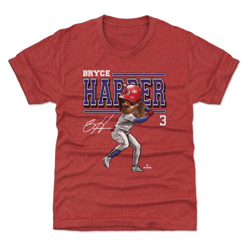 Bryce Harper Cartoon WHT