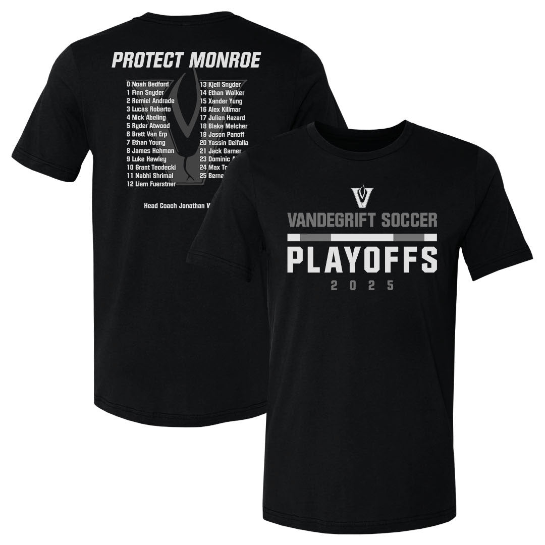 Boys Soccer Playoff Roster Tee