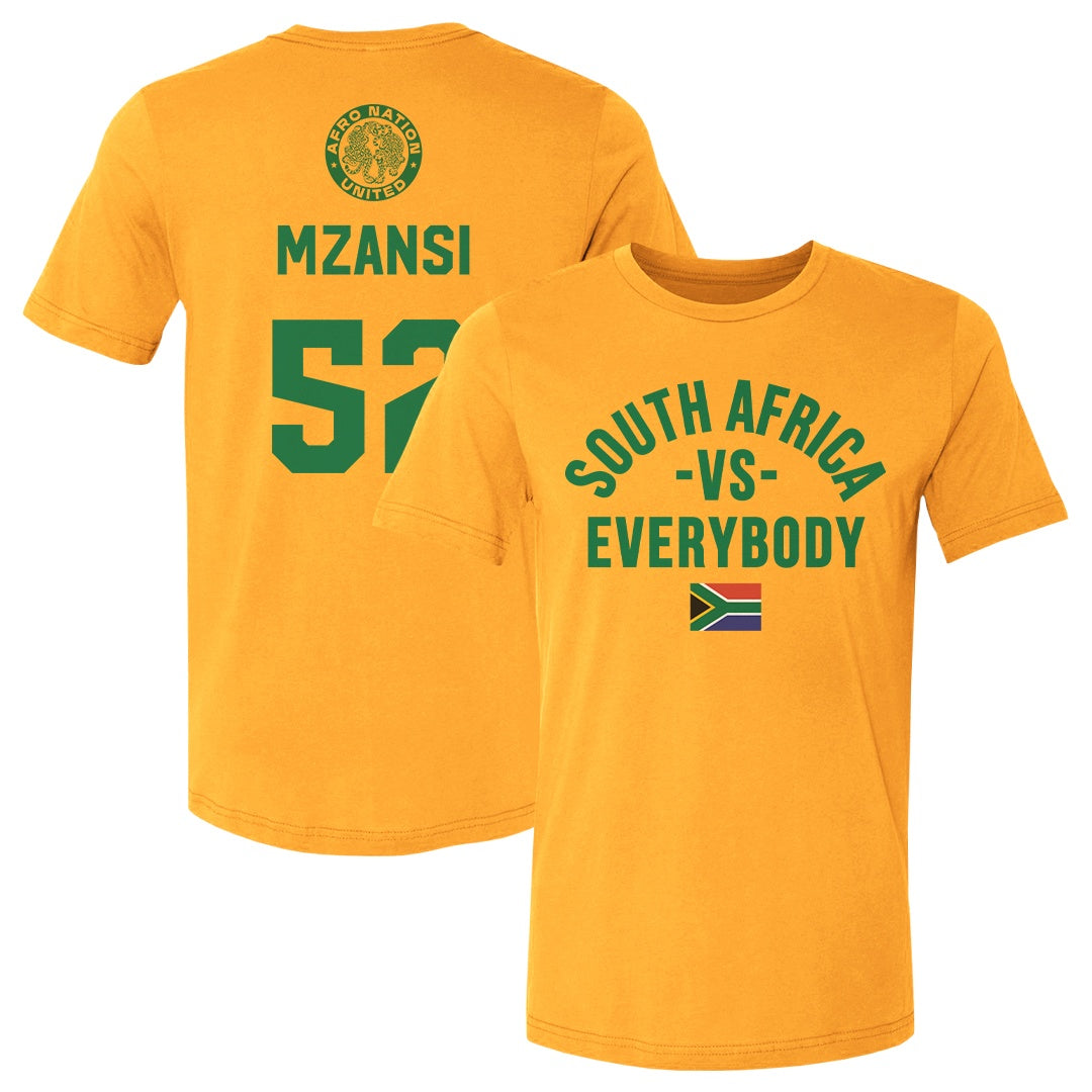 Adult Tee South Africa Vs. Everybody Afro Nation F&B WHT