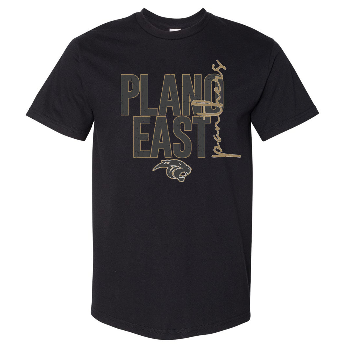 Adult Oversized Tee Plano East Vertical 26Cursive