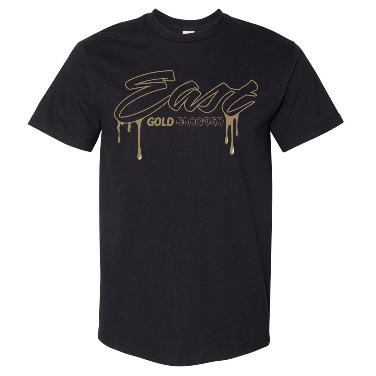 Adult Oversized Tee Plano East Gold 26Blooded