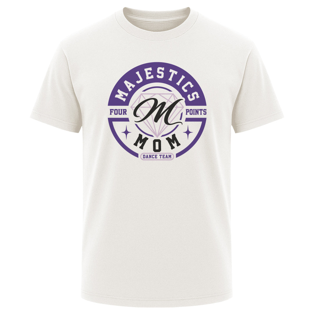 Adult Oversized Tee Majestics Mom Circle