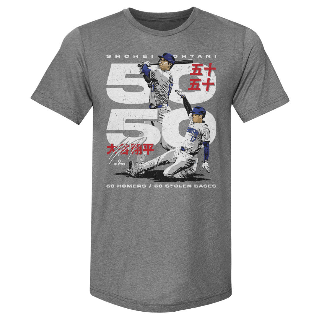 Shohei Ohtani Los Angeles D 50-50 Club Japanese WHT