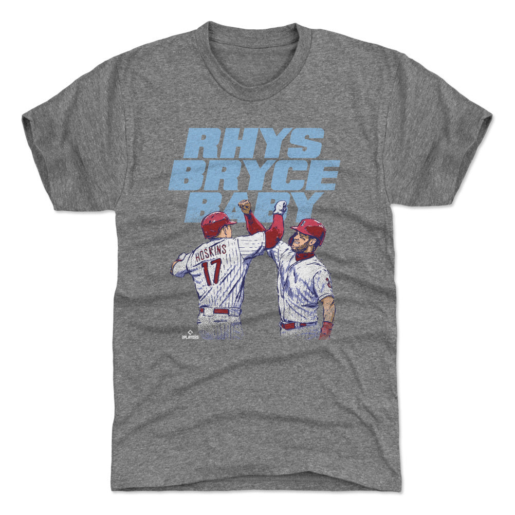 Bryce Harper & Rhys Hoskins Philadelphia Rhys Bryce Baby WHT