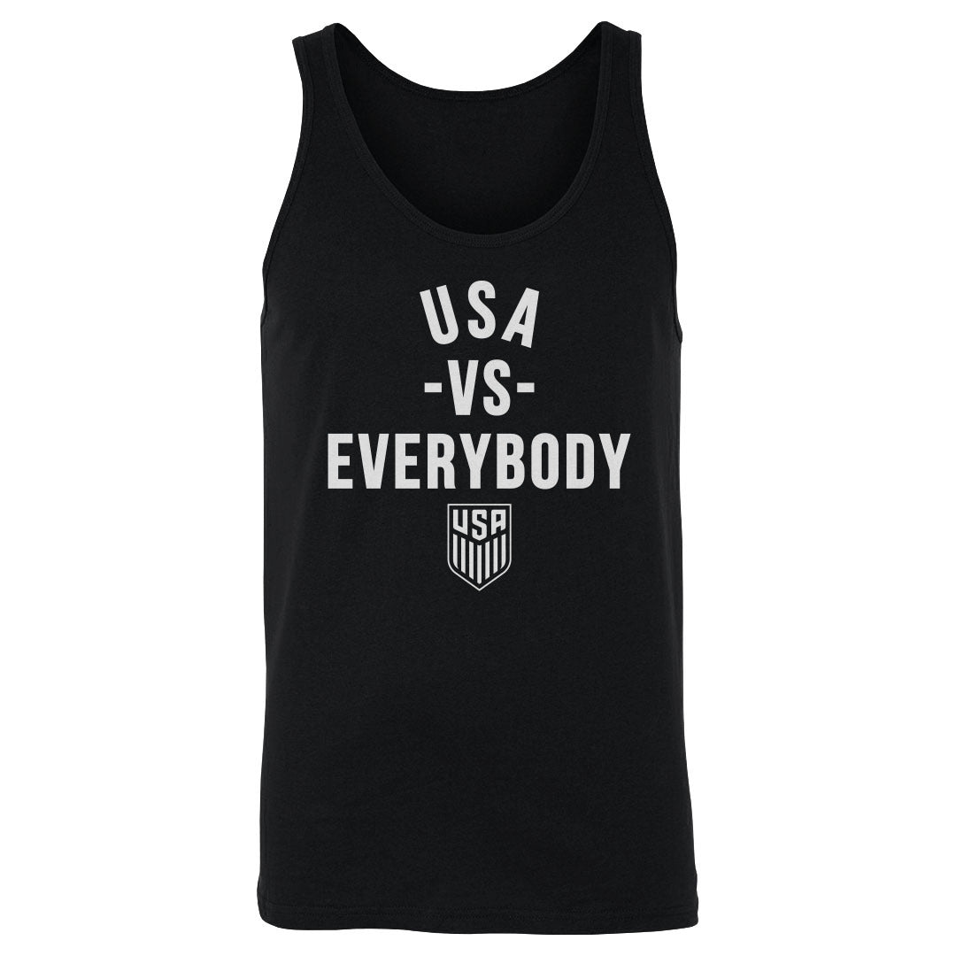 Adult Tank U.S. Soccer Vs. Everybody WHT