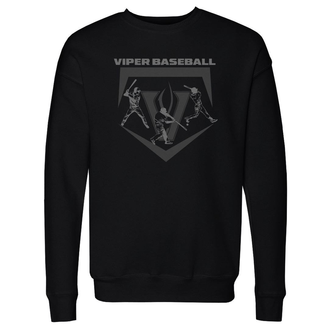 Adult Sweatshirt Vandegrift Baseball Logo Silhouette