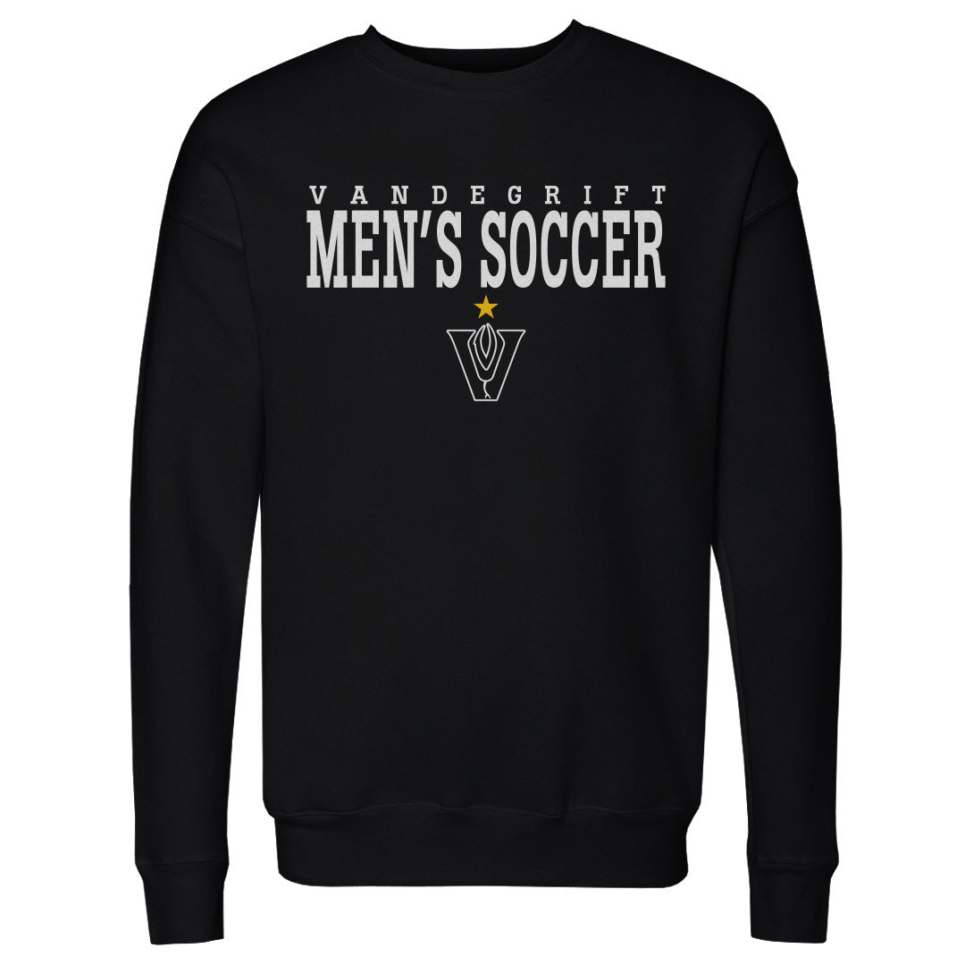 Adult Sweatshirt Gold Star Black