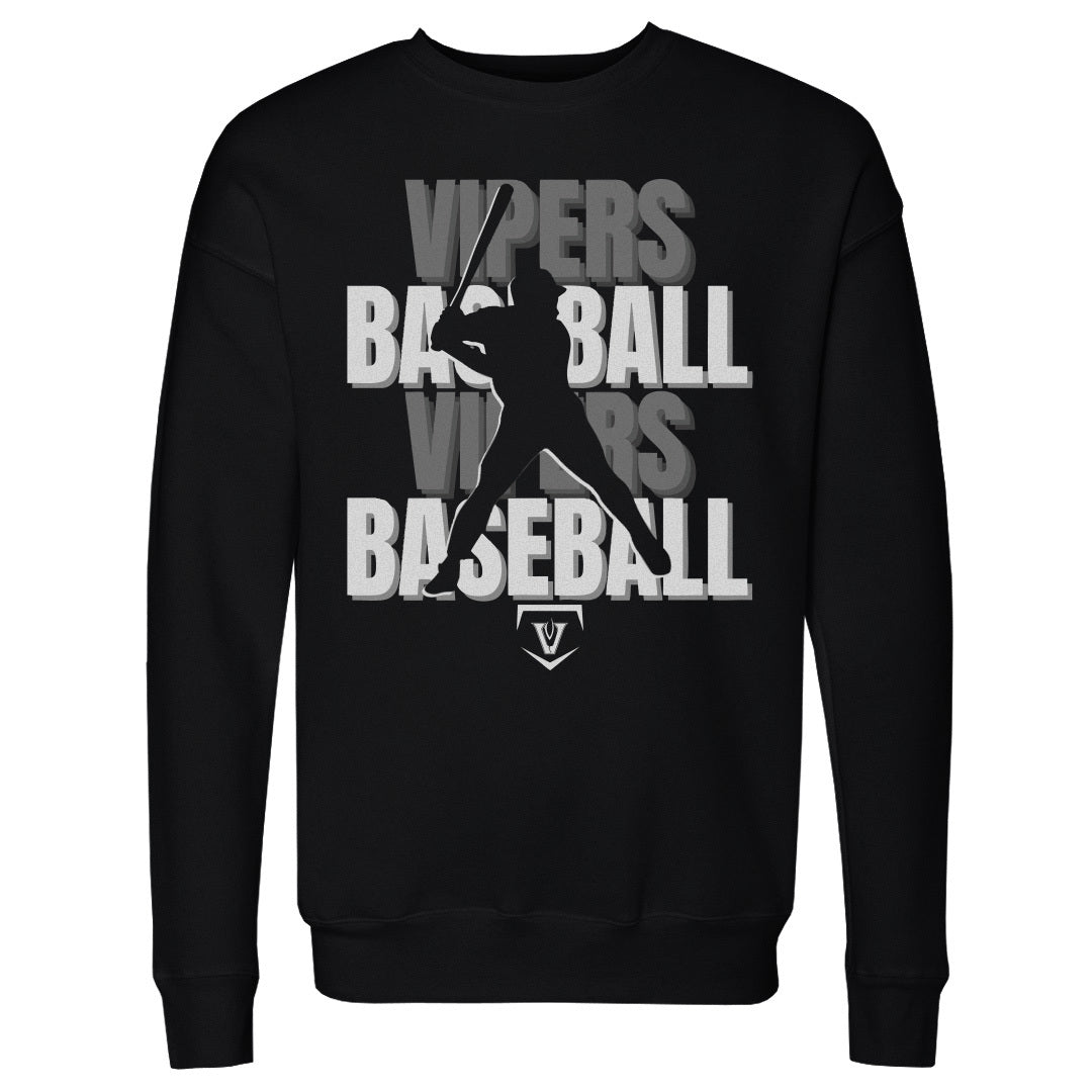 Adult Sweatshirt Vandegrift Baseball Silhouette