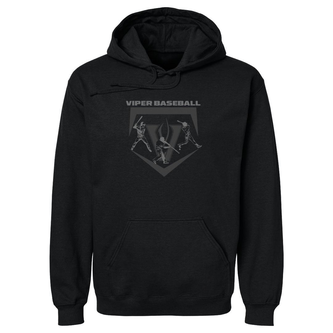 Adult Hoodie Vandegrift Baseball Logo Silhouette