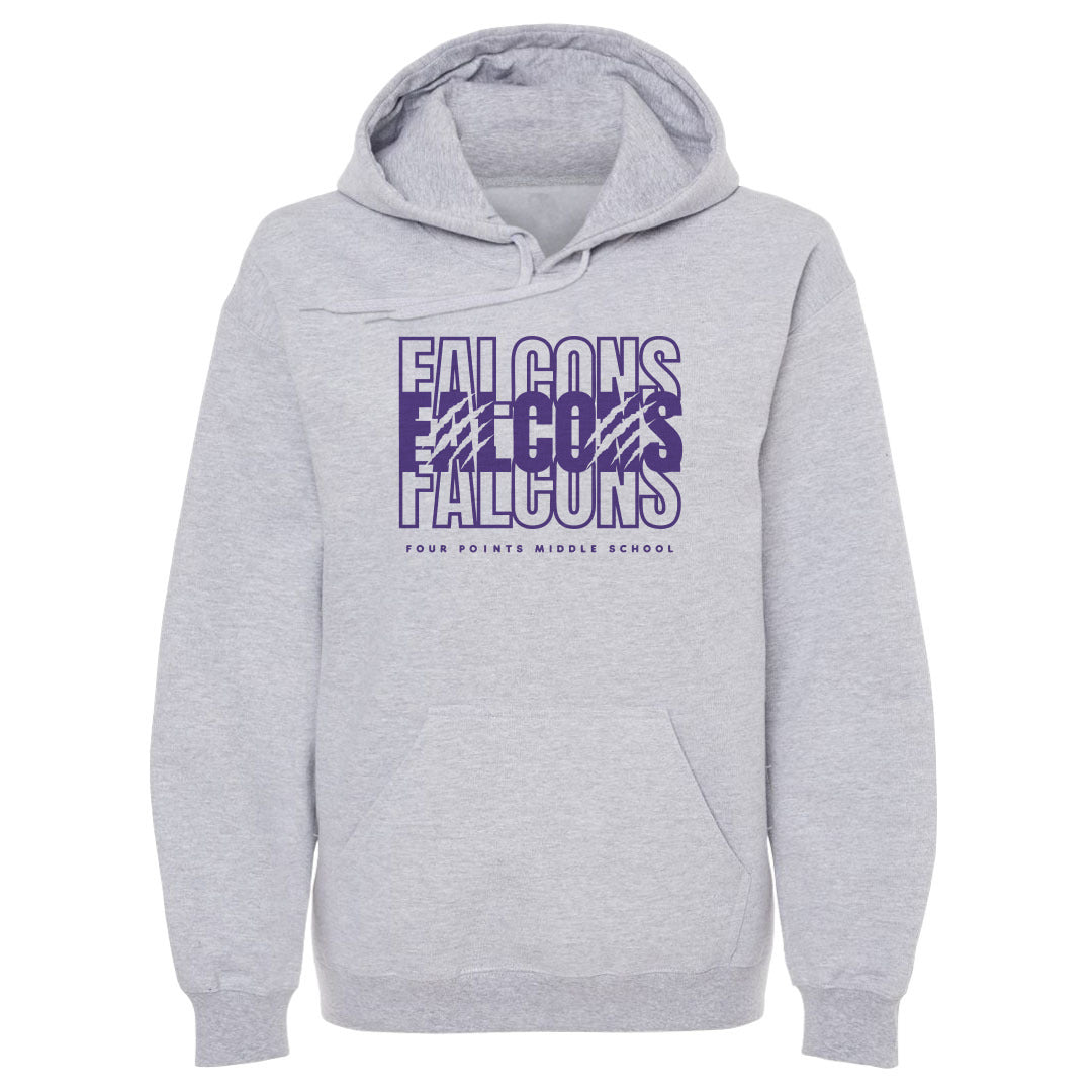 Adult Hoodie Four Points Falcons Repeat