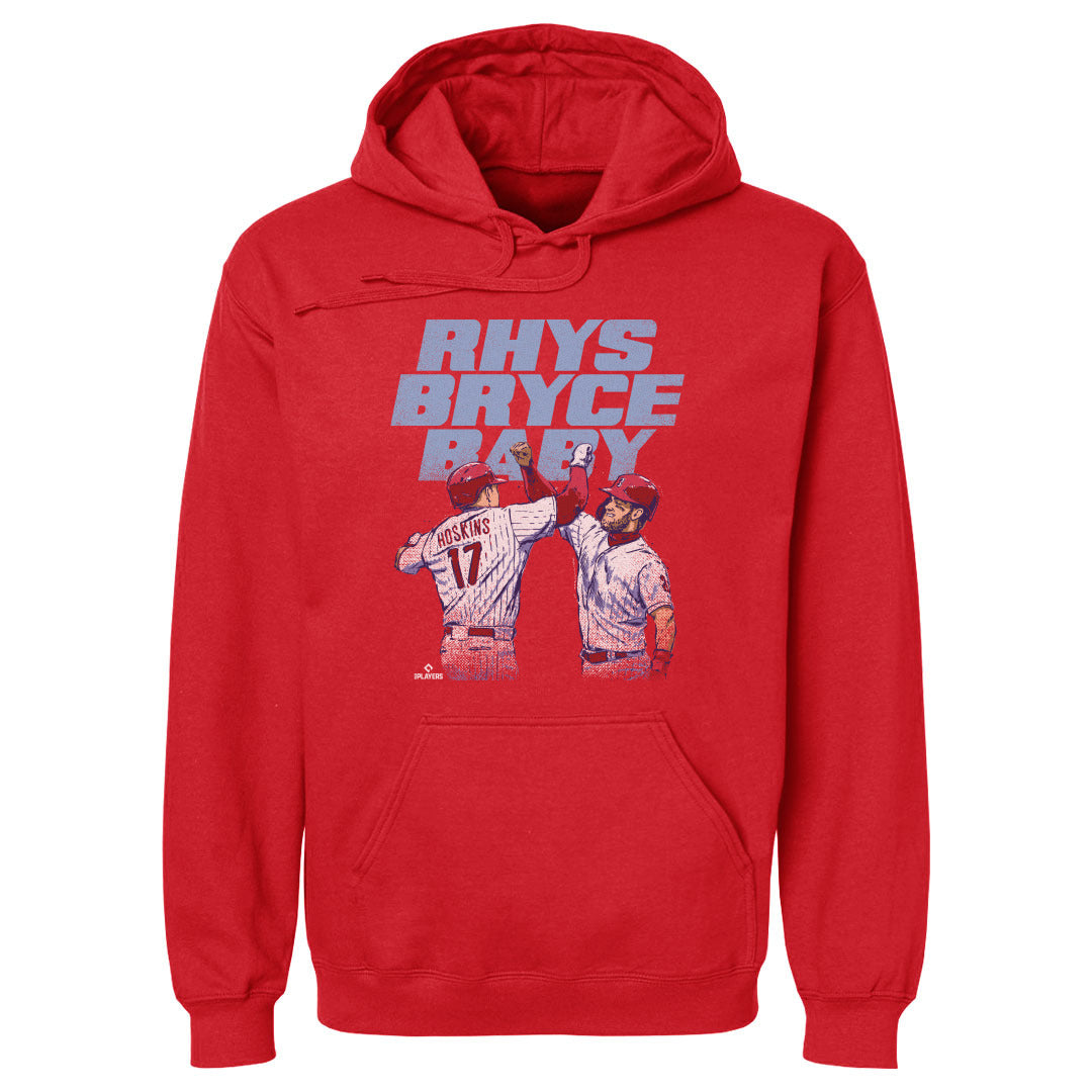 Bryce Harper & Rhys Hoskins Philadelphia Rhys Bryce Baby WHT