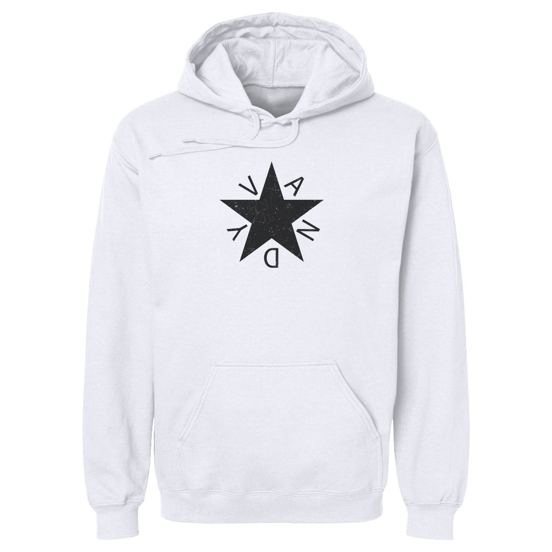 Adult Hoodie Vandy Star - On White & Gray
