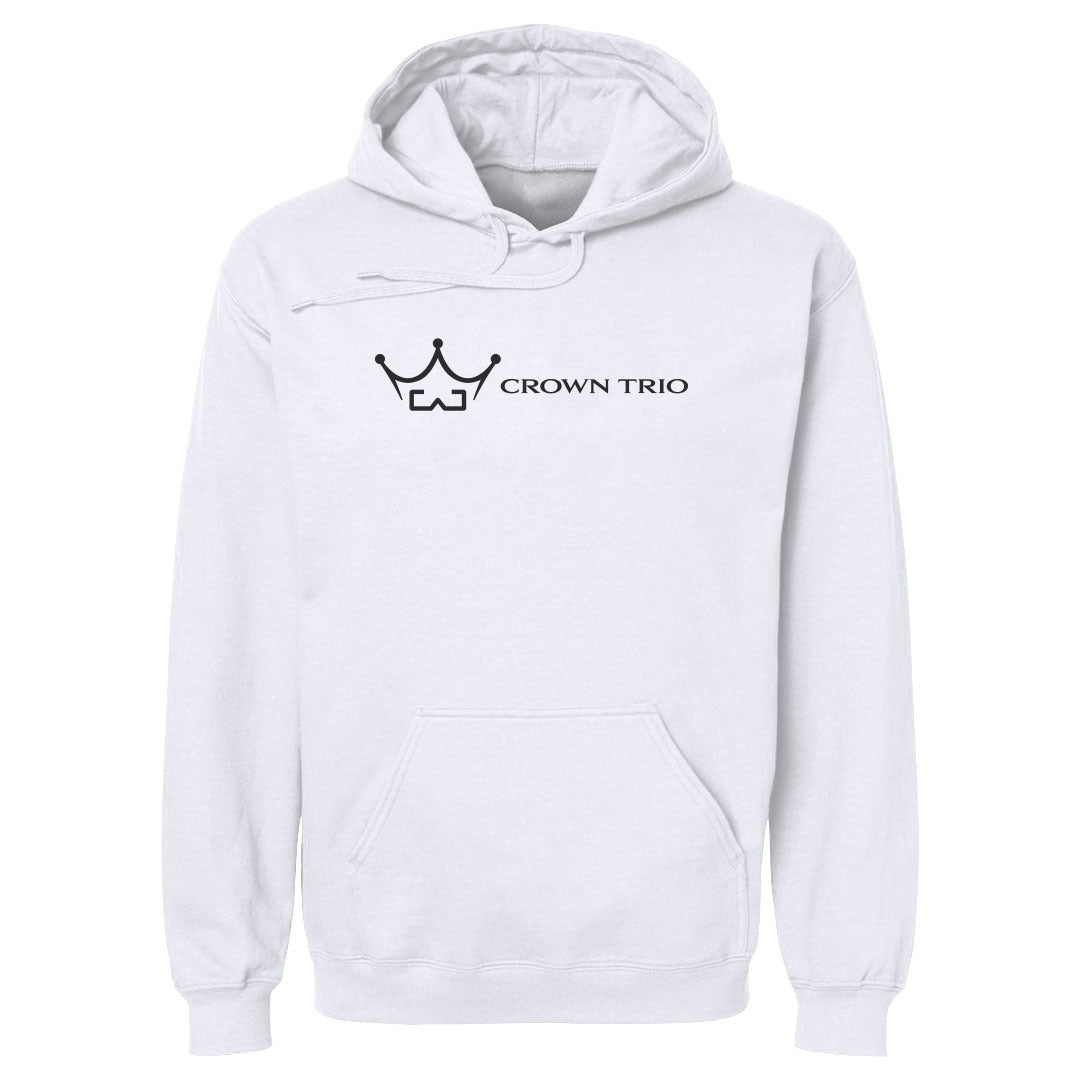 Men's Hoodie Crown Trio Logo Horizontal