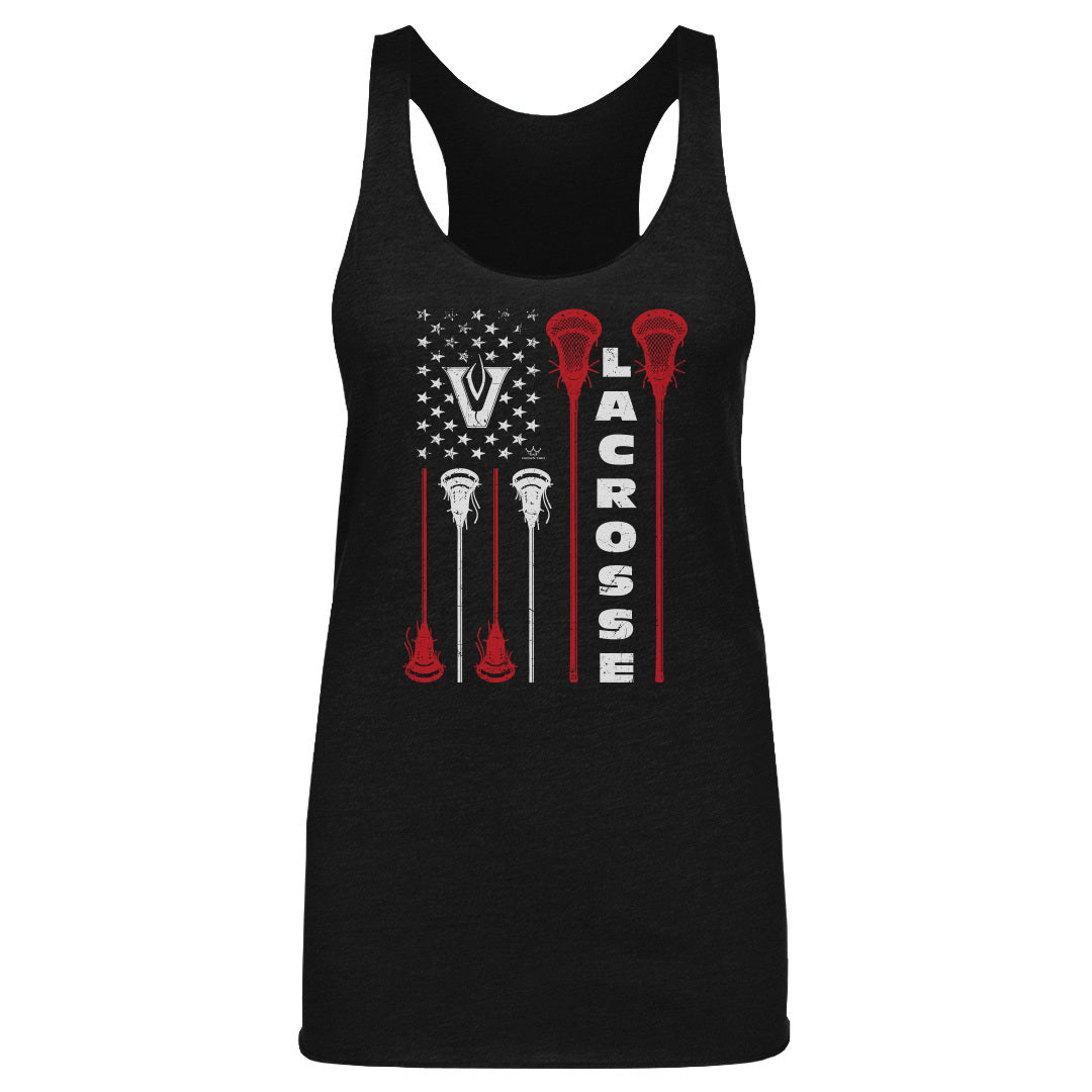 Women's Tank Vipers Lacrosse American Flag
