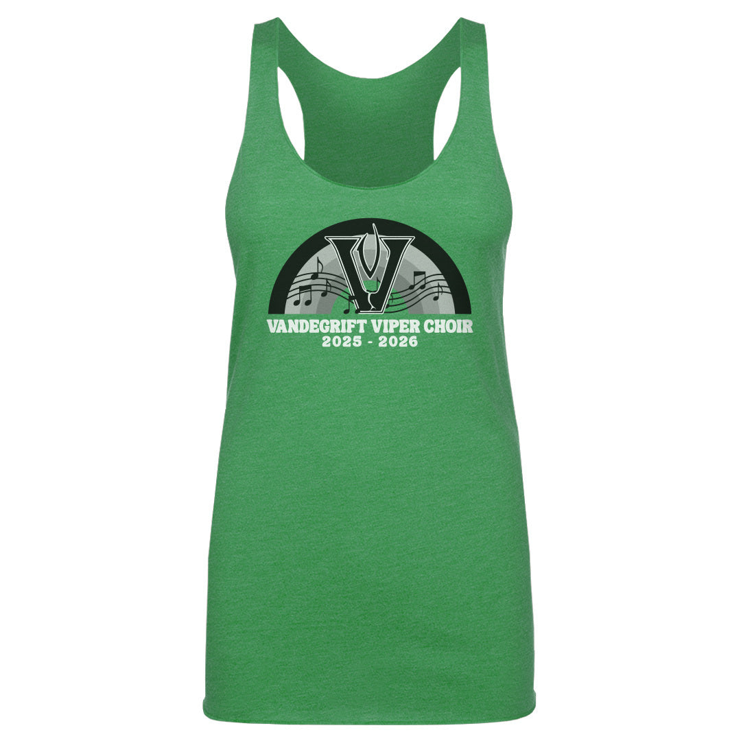 Women's Tank Viper Choir Rainbow Notes