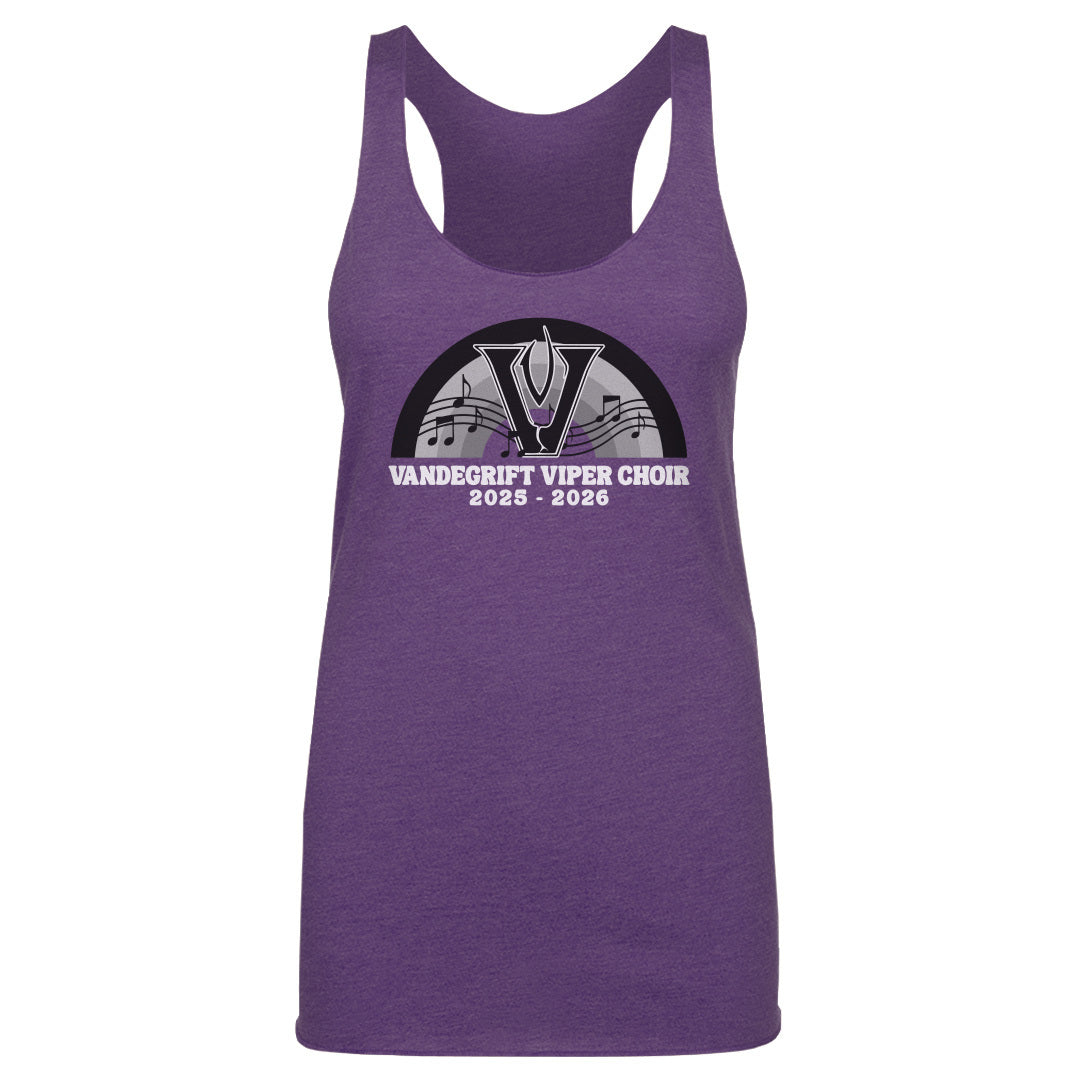 Women's Tank Viper Choir Rainbow Notes
