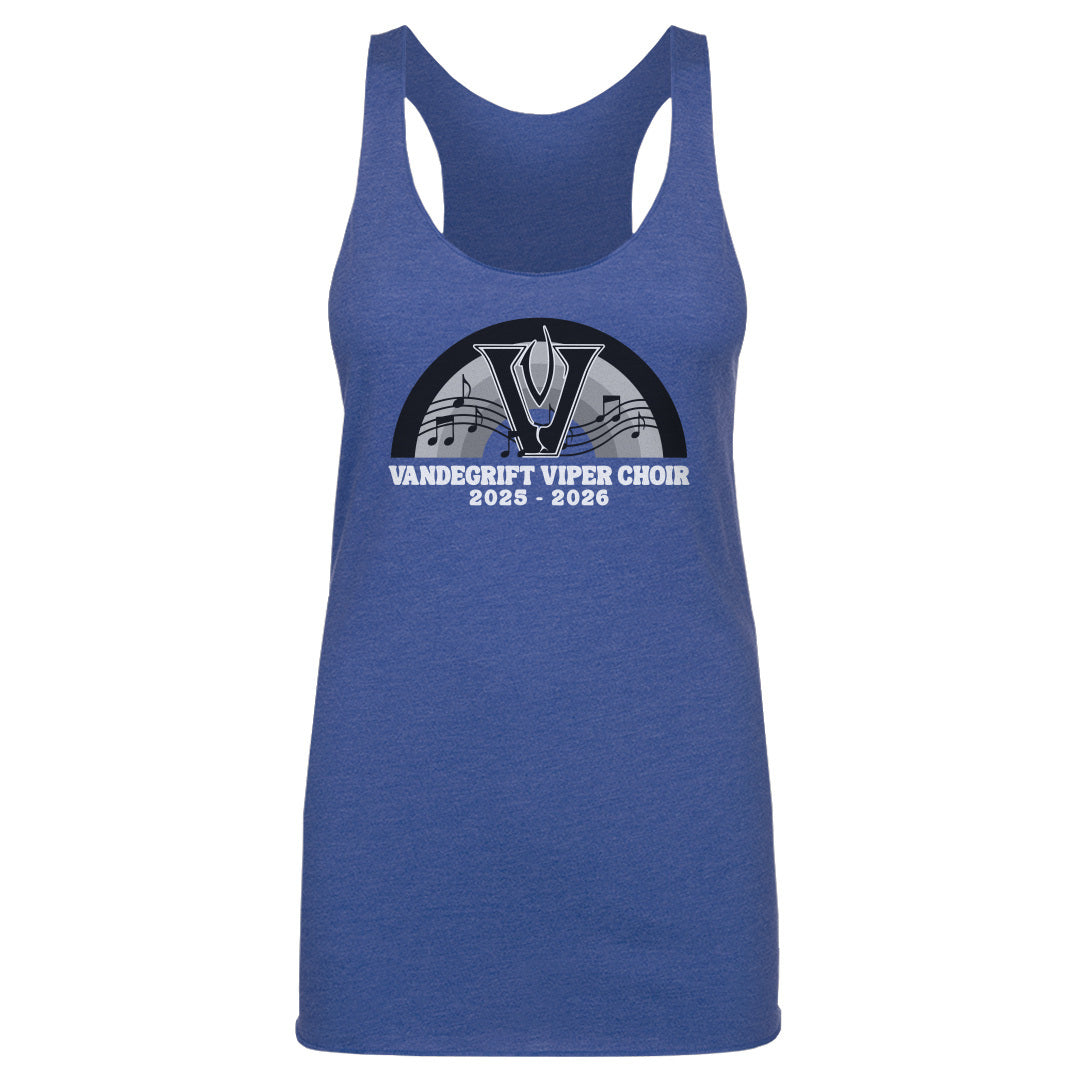 Women's Tank Viper Choir Rainbow Notes