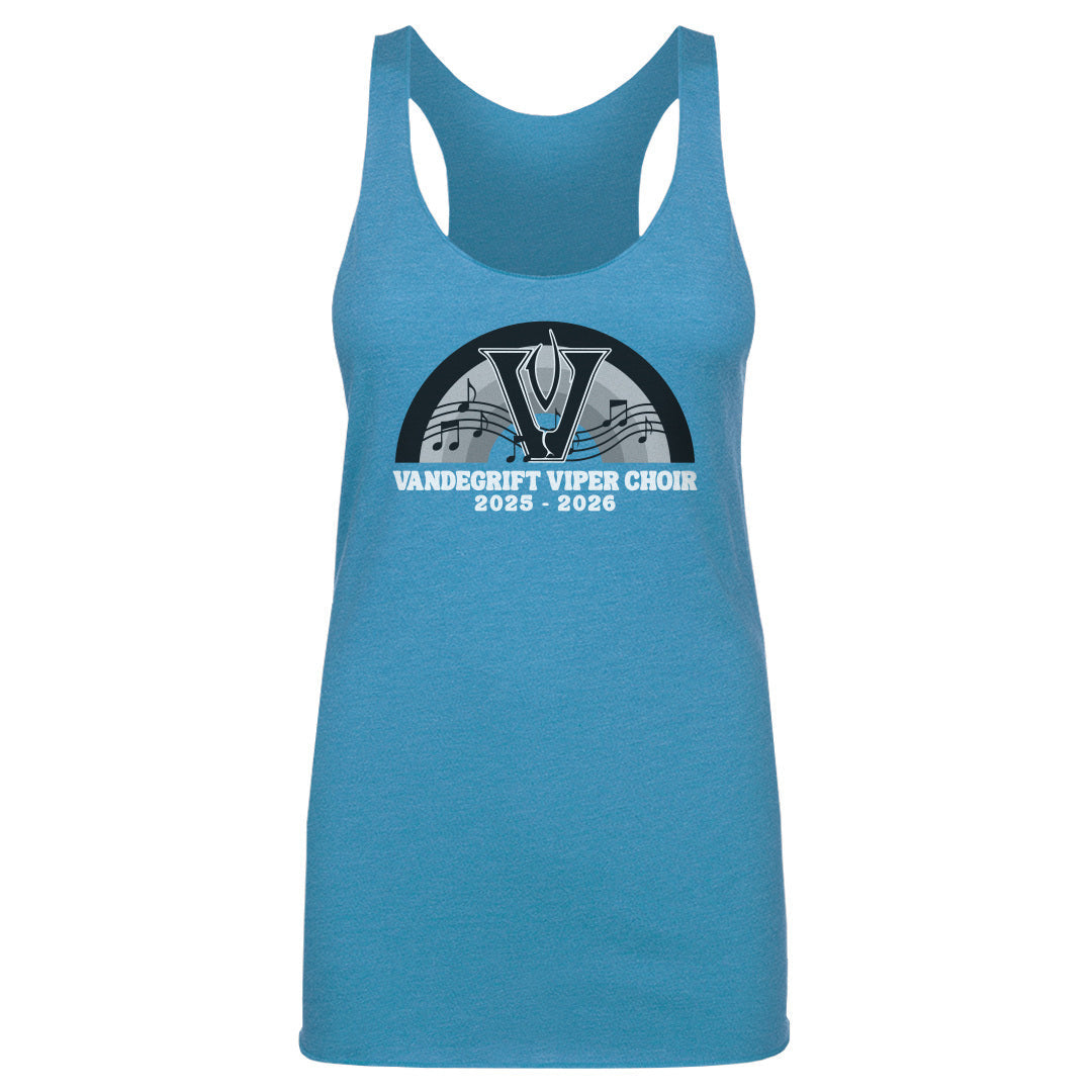 Women's Tank Viper Choir Rainbow Notes