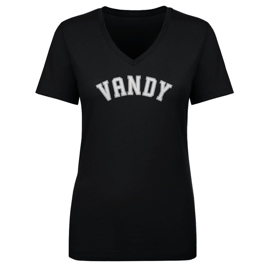 Women's V Neck Vandy Block