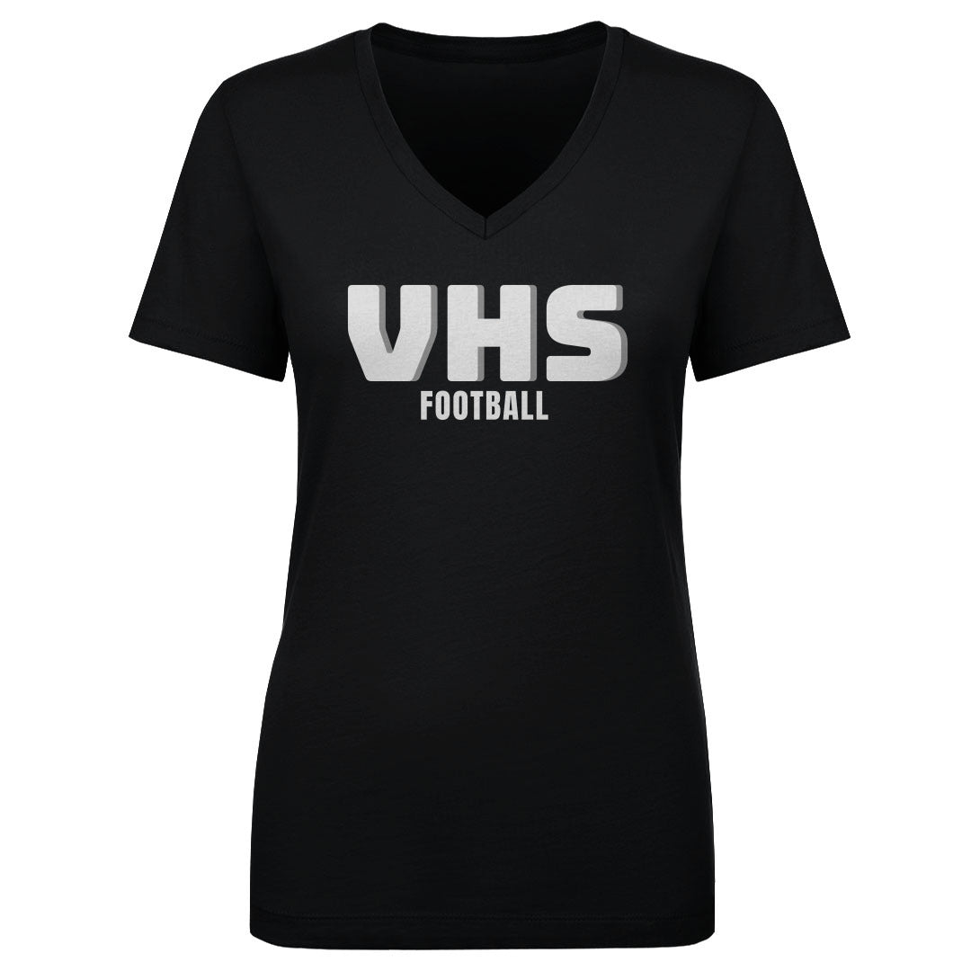 Women's V Neck VHS Football