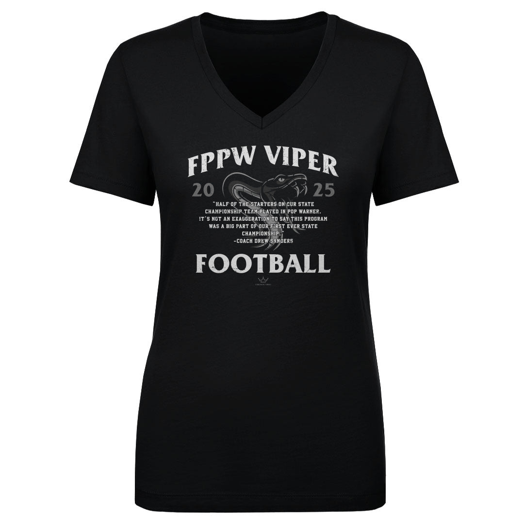 Women's V Neck FPPW Quote