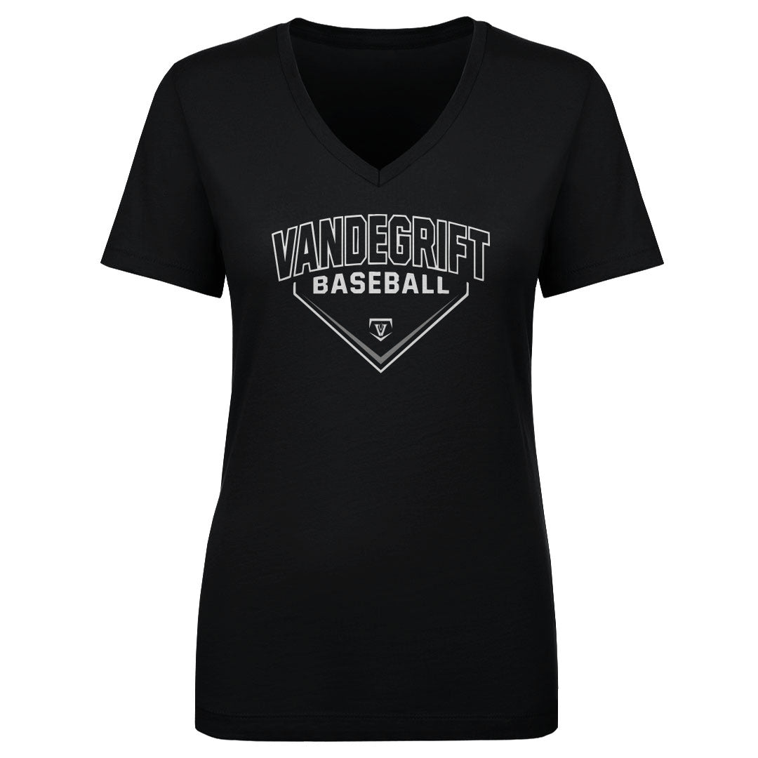 Women's V Neck Vandegrift Baseball Field