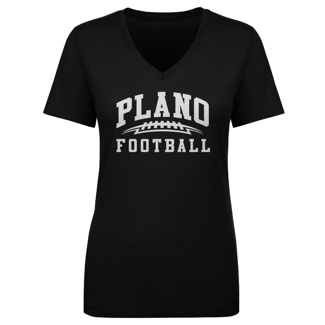 Women's V Neck Plano Football