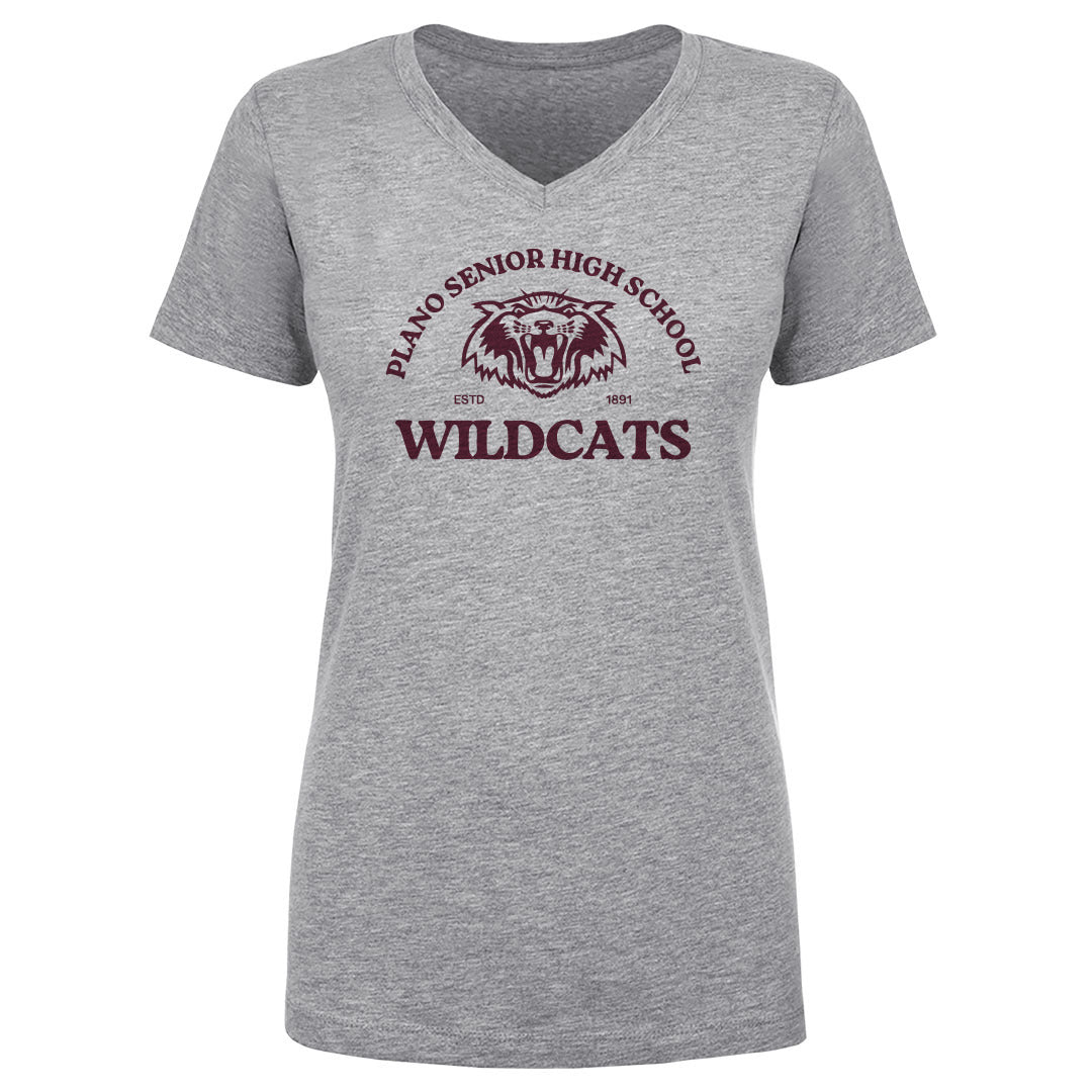 Women's V Neck Plano SHS 26