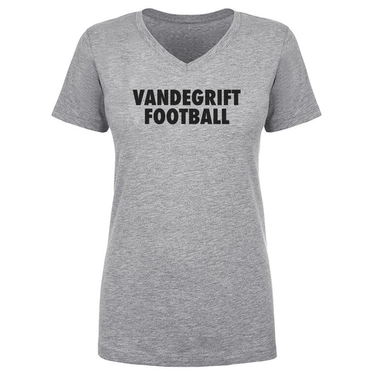 Women's V Neck Vandegrift Football