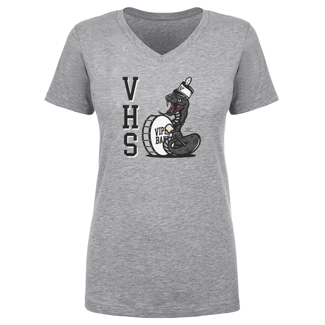 Women's V Neck Viper Band Snake